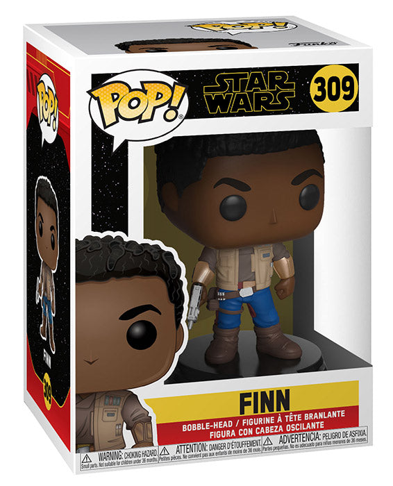 FUNKO POP Star Wars Rise of Skywalker Finn Bobble 309