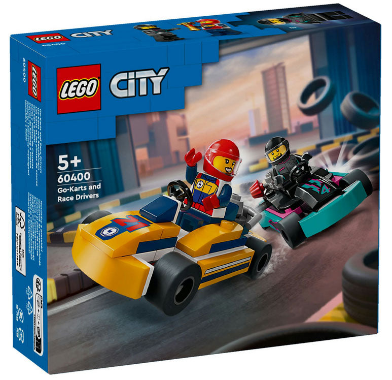 60400 City Great Vehicles Go-kart e Piloti