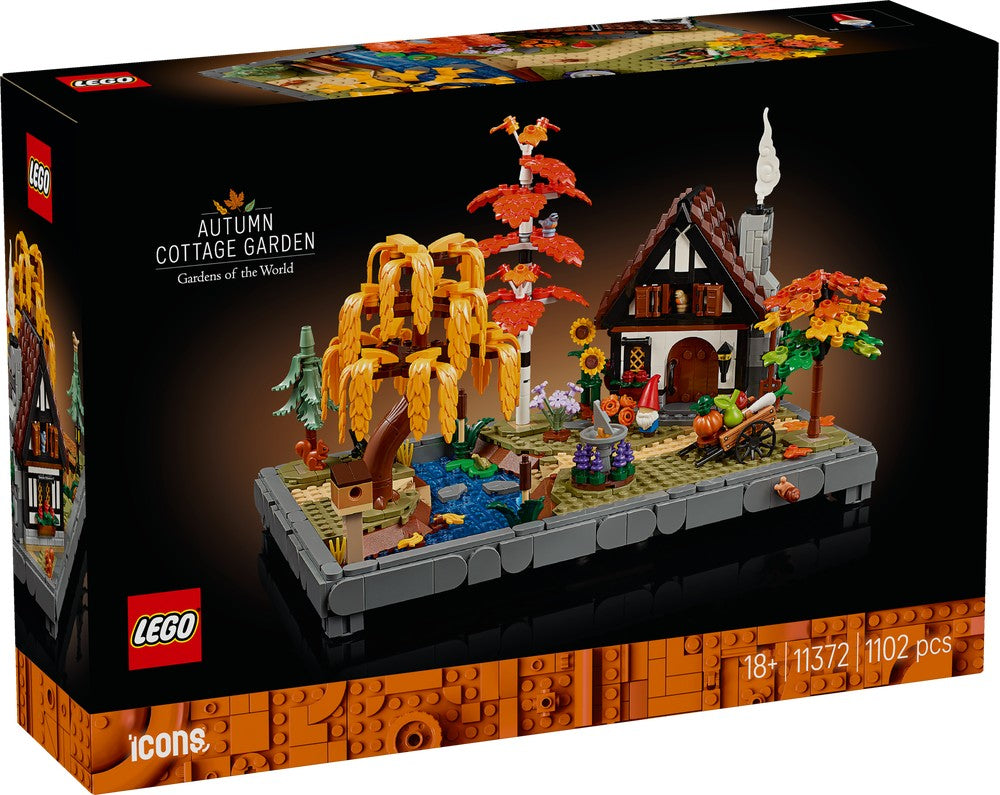 11372 Icons Giardino Autunnale del Cottage