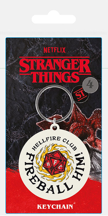Portachiavi Stranger Things Fireball Him