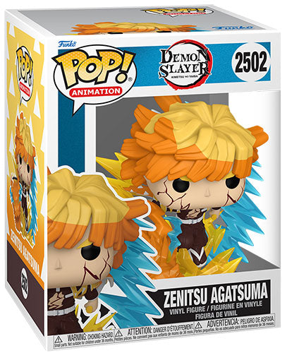 FUNKO POPS Demon Slayer Zenitsu Agatsuma w/Chase GLOW 2502