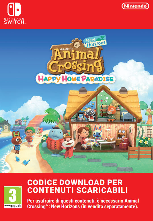 Nintendo Animal Crossing: Happy Home Paradise  SWI PIN