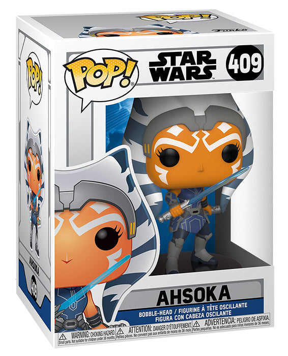FUNKO POP Star Wars The Clone Wars Ahsoka Bobble 409