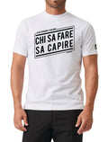 MYAGG T-Shirt Chi Sa Fare Sa Capire Bianca XS