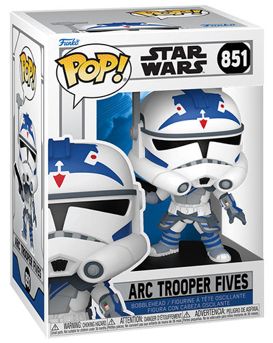 FUNKO POP Star Wars Animation ARC Trooper Fives 851