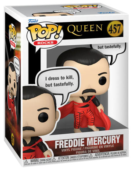 FUNKO POP Rocks Queen Freddie Mercury (I Dress to Kill) 457