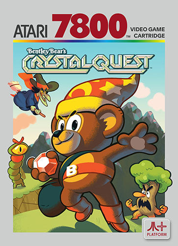 Atari 7800 Bentley Bear's Crystal Quest