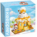 KEEPPLEY Lovely Street Rag Doll Cake House
