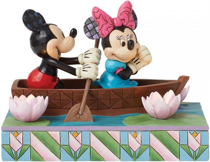 Mickey Mouse e Minnie Innamorati In Barca