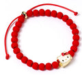 Braccialetto Hello Kitty Red Bead with Hello Kitty Charm