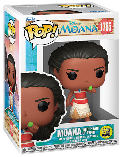 FUNKO POP Oceania Moana w/Heart of Tefiti GLOW 1765