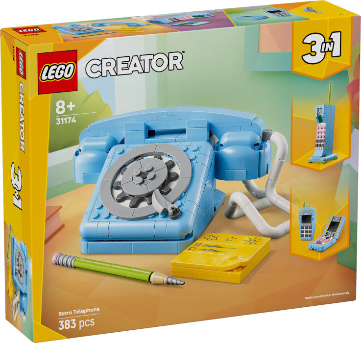 31174 Creator 3 in 1 Telefono Retro'