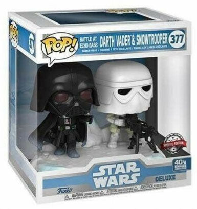 FUNKO POPS Deluxe Star Wars Empire Strikes 40th Dart Vader