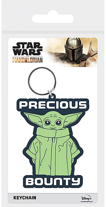 Portachiavi Star Wars The Mandalorian Grogu Precious Bounty