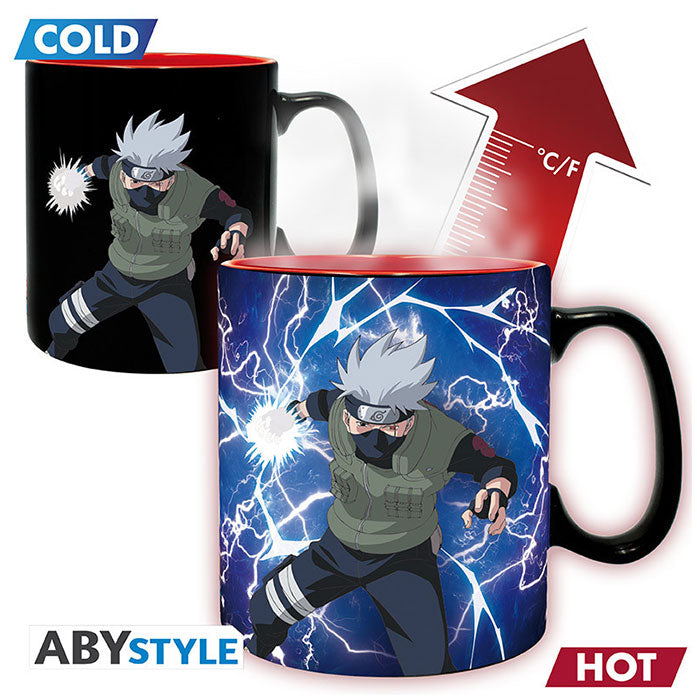 Tazza Cambia Colore Naruto Shippuden Kakashi & Itachi