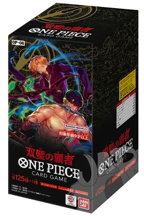 One Piece JPN Twin Champions OP-06 Box 24 Buste