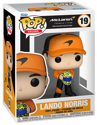 FUNKO POP Formula 1 McLaren 2025 Lando Norris 19