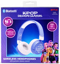 KPop Demon Hunters Cuffie Wireless Huntrix Logo Viola