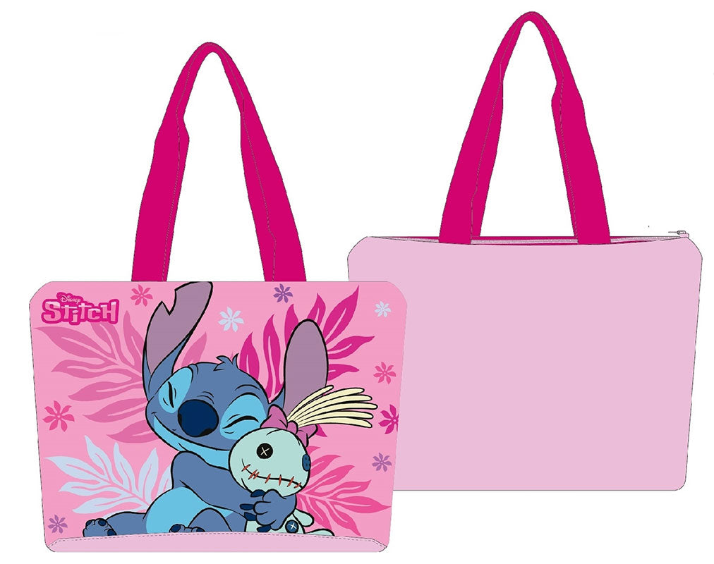 Borsa da Spiaggia Disney Stitch w/Scrump