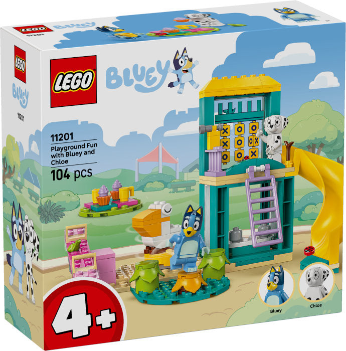 11201 Bluey Divertimento al Parco Giochi di Bluey e Chloe