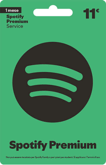 Spotify NEW 1 Month 11 Eur IT PIN