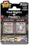 FUNKO BITTY POP 2 Pack FNAF Withered Freddy and Sun & Moon