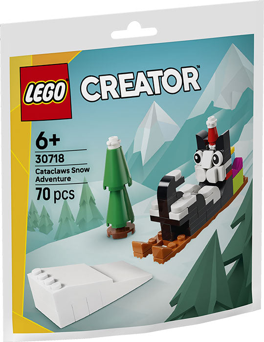 30718 Polybag Creator Avventura sulla Neve di Claus il Gatto
