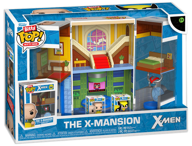 FUNKO BITTY POP Box Marvel X-Men The X-Mansion