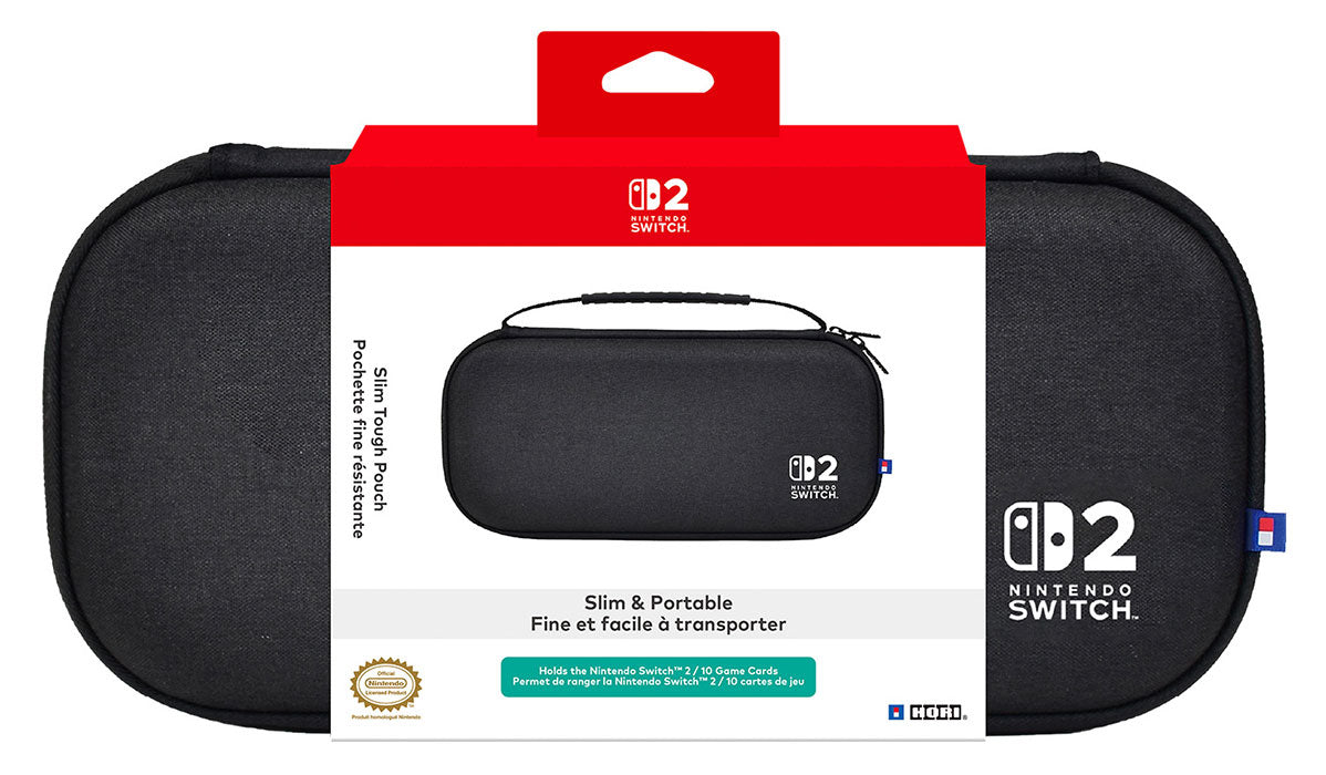 HORI SWITCH 2/SWITCH Custodia Tough Pouch Slim Nera