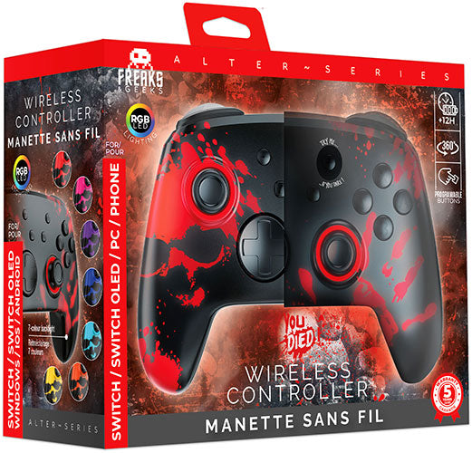 FREAKS Alter Series SWITCH/PC Controller Wireless You Died