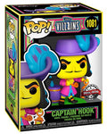 FUNKO POP Disney Villains Captain Hook Blacklight 1081