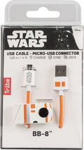 TRIBE Cavo di Ricarica da USB a Micro USB BB-8 1.2m