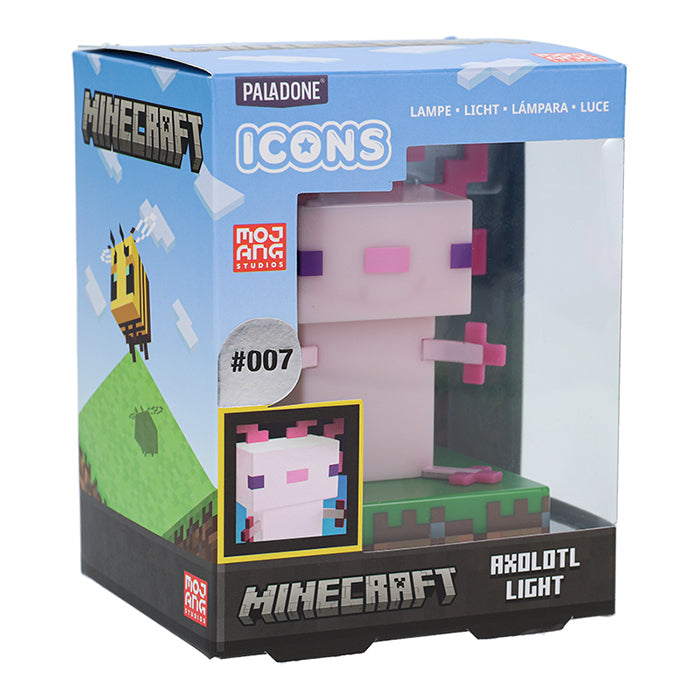 Paladone Icons Minecraft Axolotl