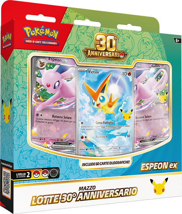Pokemon ITA 30th Anniversario Mazzo Lotte