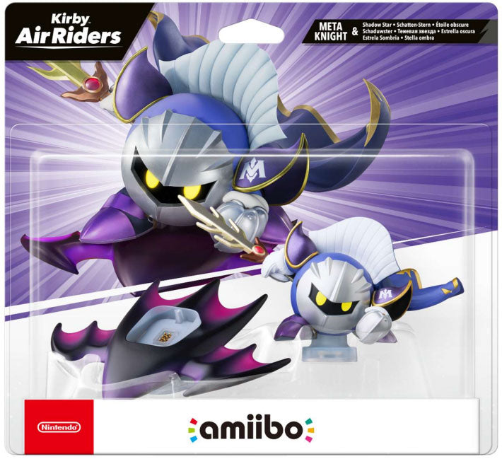 Amiibo Kirby Air Riders Meta Knight & Stella Ombra