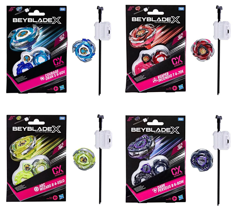 Beyblade X CX Starter Pack Top Lanciatore 1pz Assortimento