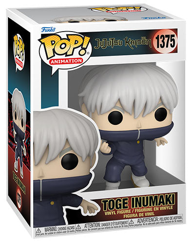 FUNKO POP Jujutsu Kaisen S2 Toge Inumaki w/Chase 1375