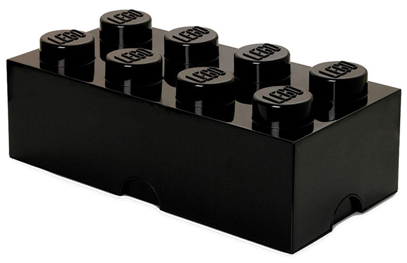 Contenitore LEGO Brick 8 Nero