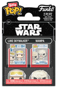 FUNKO BITTY POP 2 Pack Star Wars Luke Skywalker & Wampa