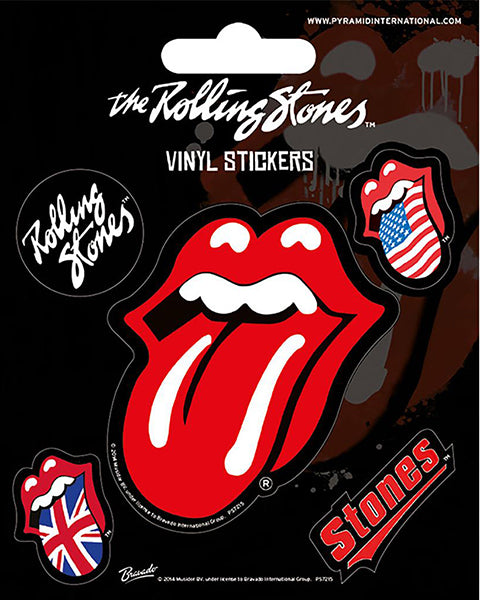 Adesivi The Rolling Stones Lips