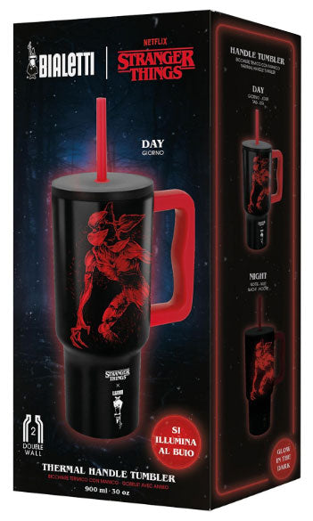 BIALETTI Tumbler Handle Stranger Things Glow