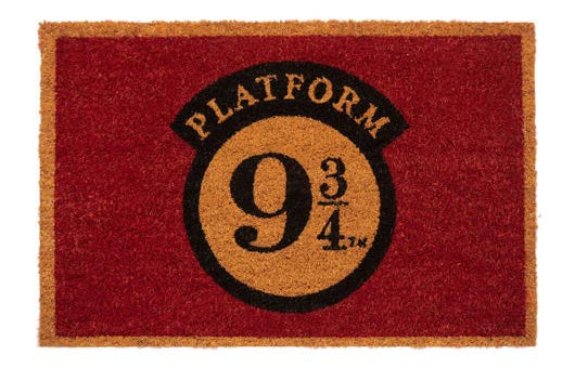 Zerbino Harry Potter Binario 9 3/4
