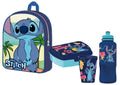 Zaino + Gift Set 3 in 1 Disney Stitch Spiaggia Blu