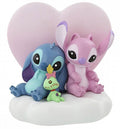 Lampada Disney Stitch e Angel con Cuore
