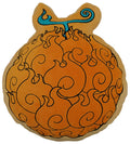 Cuscino One Piece Devil Fruit Mera Mera 3D
