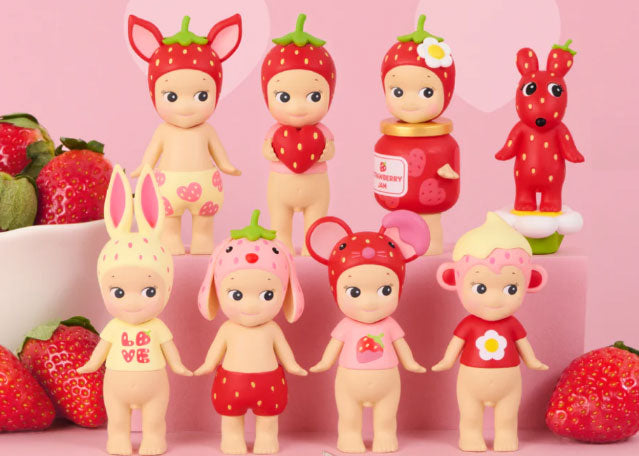 SONNY ANGEL Strawberry Love Series 1pz Assortimento