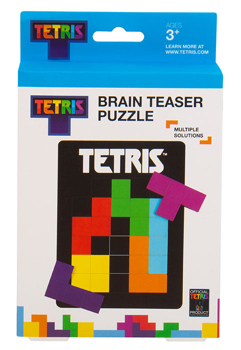 Puzzle Legno 7pz Tetramino Tetris