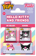 FUNKO BITTY POP 2 Pack Hello Kitty My Melody & Kuromi