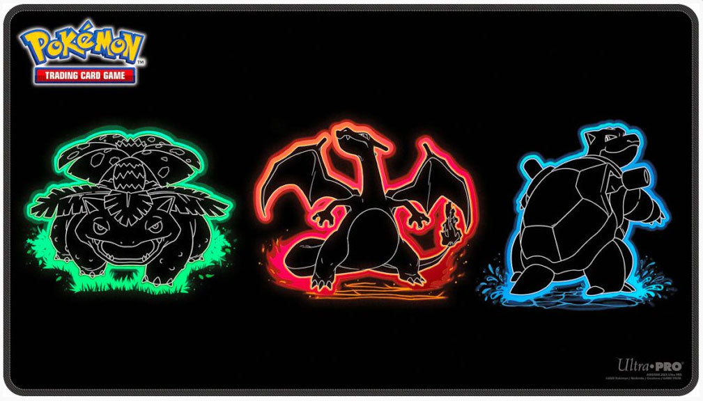 ULTRA PRO Neon Kanto Playmat Foil Pokemon