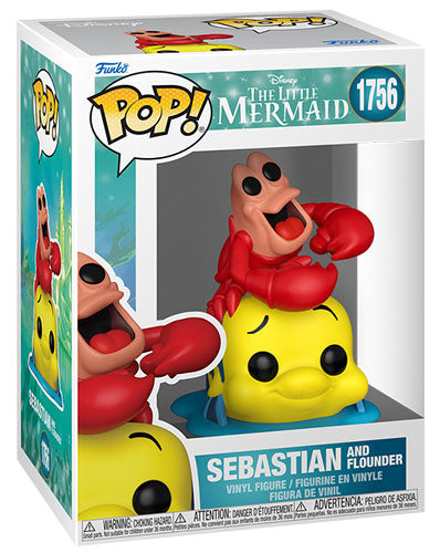 FUNKO POP Disney La Sirenetta Sebastian and Flounder 1756
